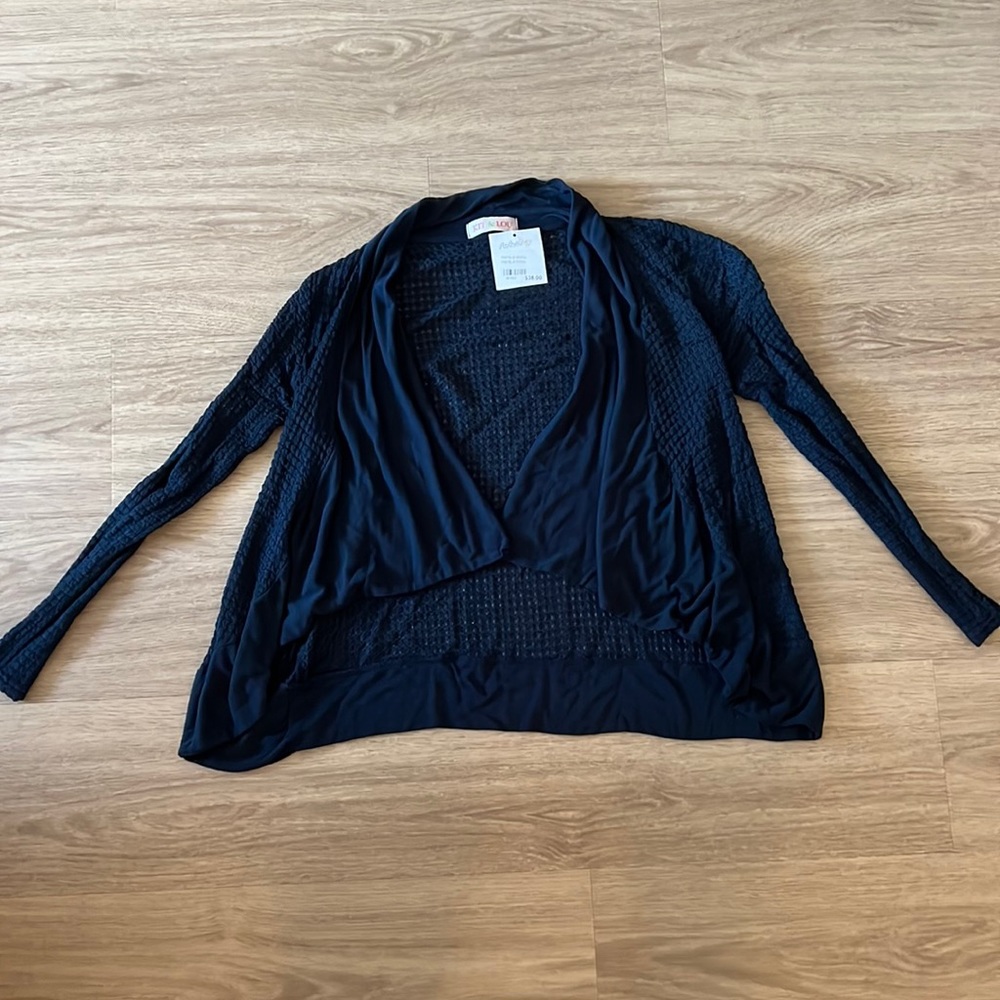 Women’s navy blue cardigan brand new